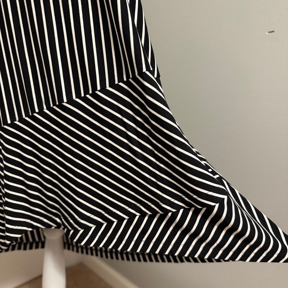 CAbi ATC Wink Dress #5946 Black and White Size L NWOT - Picture 7 of 13